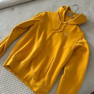 Nike Yellow Hoodie Sweater